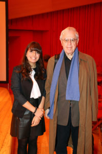 Charles Simic e Francesca Trinchini