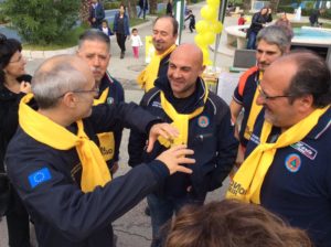 Tappa con Curcio a Alba Adriatica