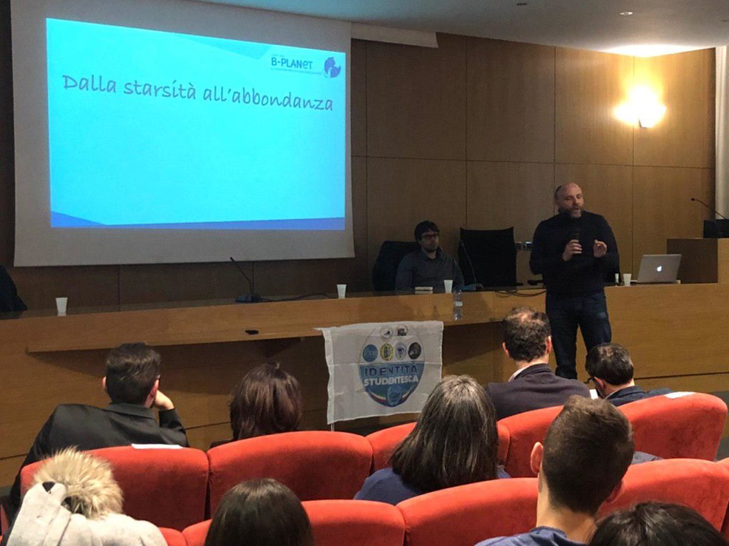 Gianluca Ranieri al convegno universitario