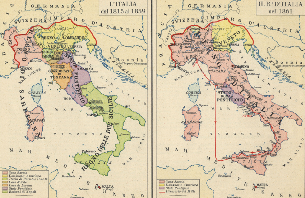 unificazione dell'italia