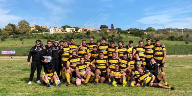 <strong>Isweb Avezzano Rugby, che grinta: vittoria all’ultima azione in trasferta contro il Centumcellae Civitavecchia</strong>