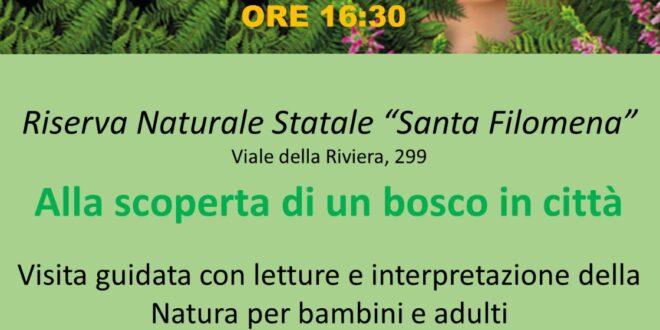 Tornano sabato e domenica gli eventi di Urban Nature, festa della natura in città Doppio appuntamento a Pescara e a Chieti tra gli alberi della Pineta e nelle sale del Museo