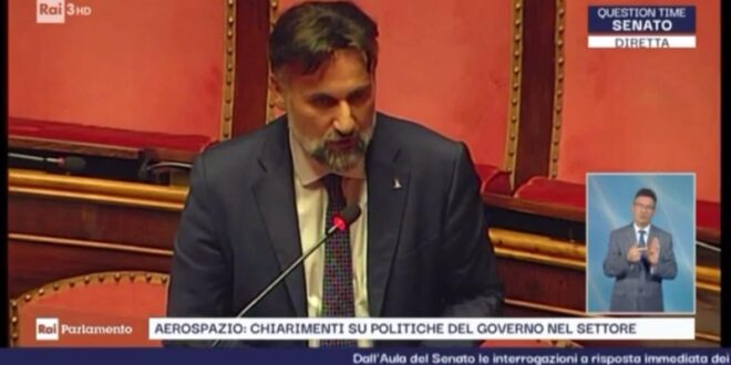 SENATORE AQUILANO: IL MINISTRO URSO HA ANNUNCIATO IL RADDOPPIO DELLA BASE DEL CENTRO DEL FUCINO. INVESTIMENTI DI 7,3 MLD AL 2026