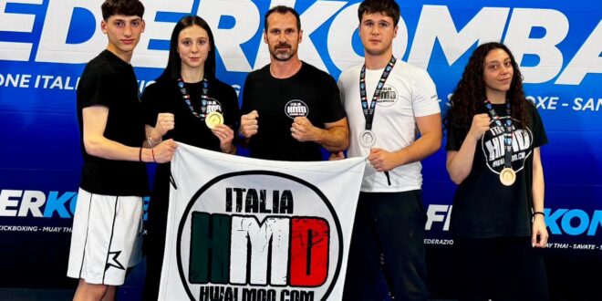 HMD ITALIA. DALLA MARSICA UN CAMPIONE DEL MONDO ED UN CAMPIONE EUROPEO